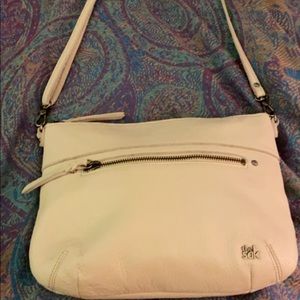 White Leather Purse